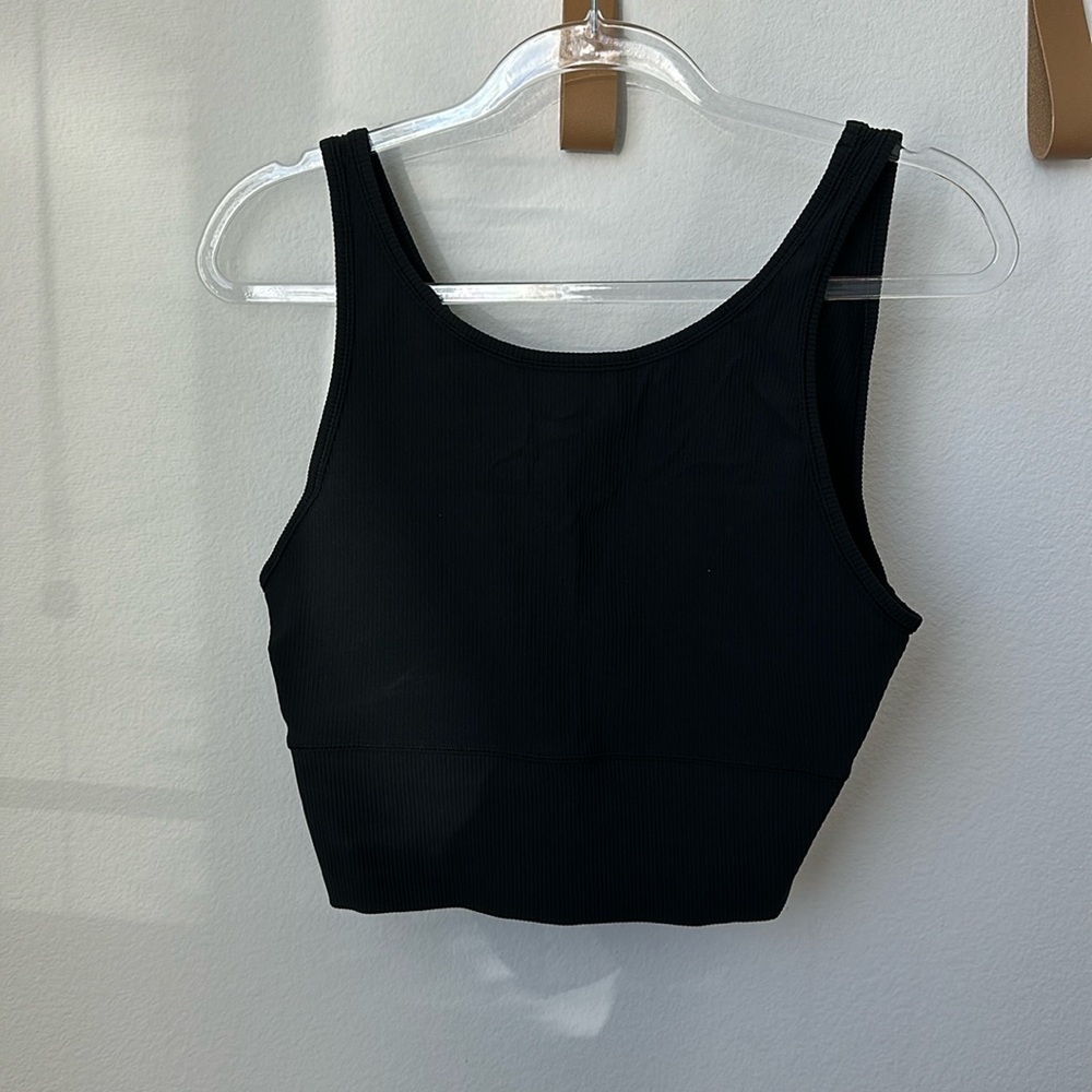 Lululemon Power Pivot Ribbed Tank size 12 good condition